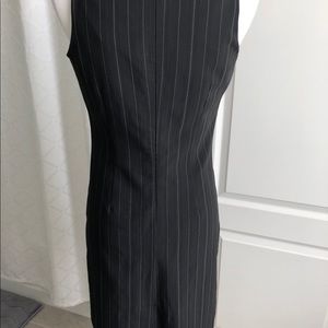 LAST CHANCE Suzy shier black pinstripe dress.